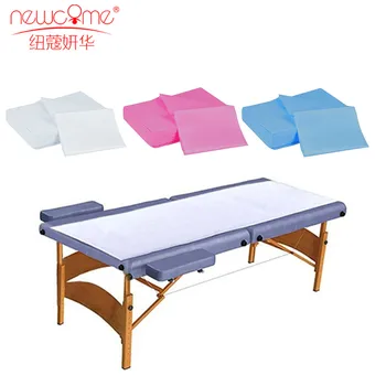 Draps de lit jetables pour Salon de beauté, 180x80cm, matériau Non tissé, Extension de cils, couverture de Table, outil de nettoyage de voyage, 10/20/50 pièces