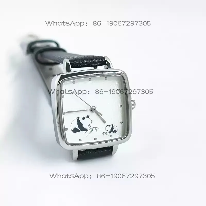 Cute national treasure simple fashion national style square watch girlfriend student gift