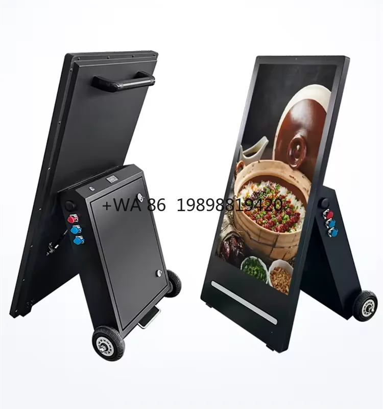

43 Inch Portable LCD Advertising Screen Display Waterproof Digital Signage Retail Store Education Shopping Mall Wayfinding SDK