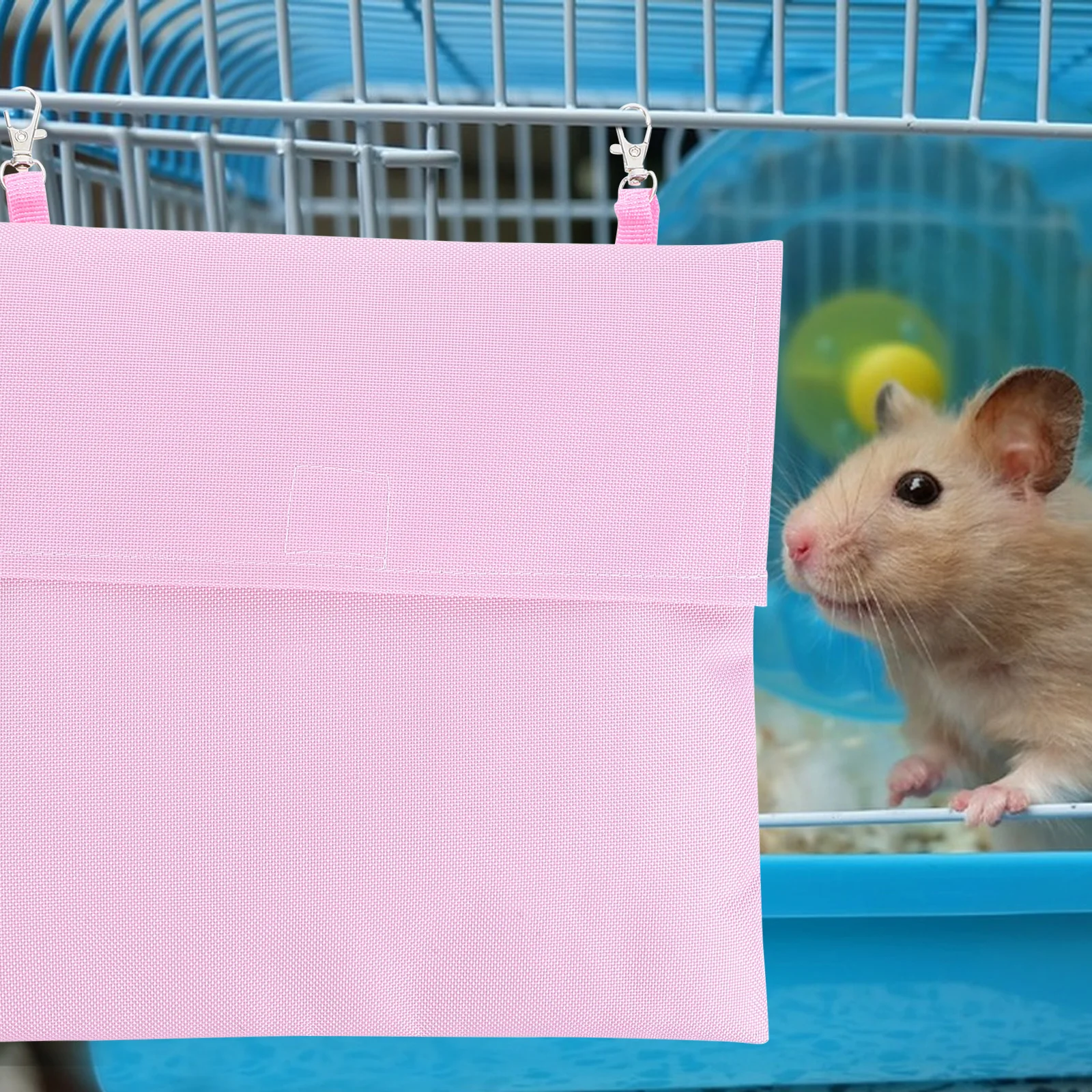 

Bunny Cooling Pouch Summer Cage Accessory Reusable Ice Hamster Guinea Pig Small Pet Cooling Bag Pink