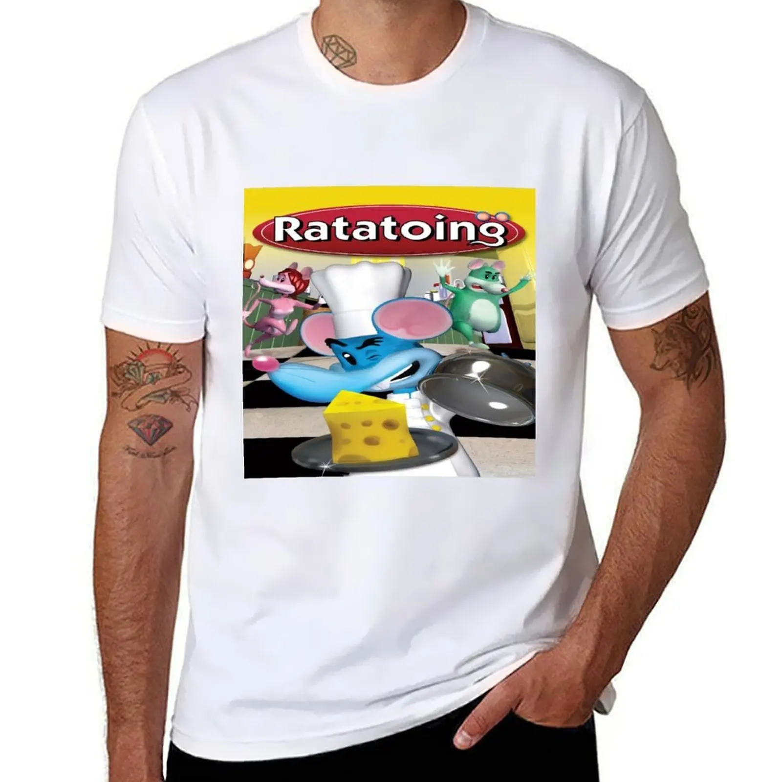 

ratatoing T-Shirt funny t shirts dark humor man t shirt cotton high quality T-Shirt