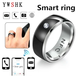 Couples New NFC Smart Ring Multifunctional Waterproof Smart Digital Technology Ring 2021 High-End Gift Fashion Exquisite Jewelry