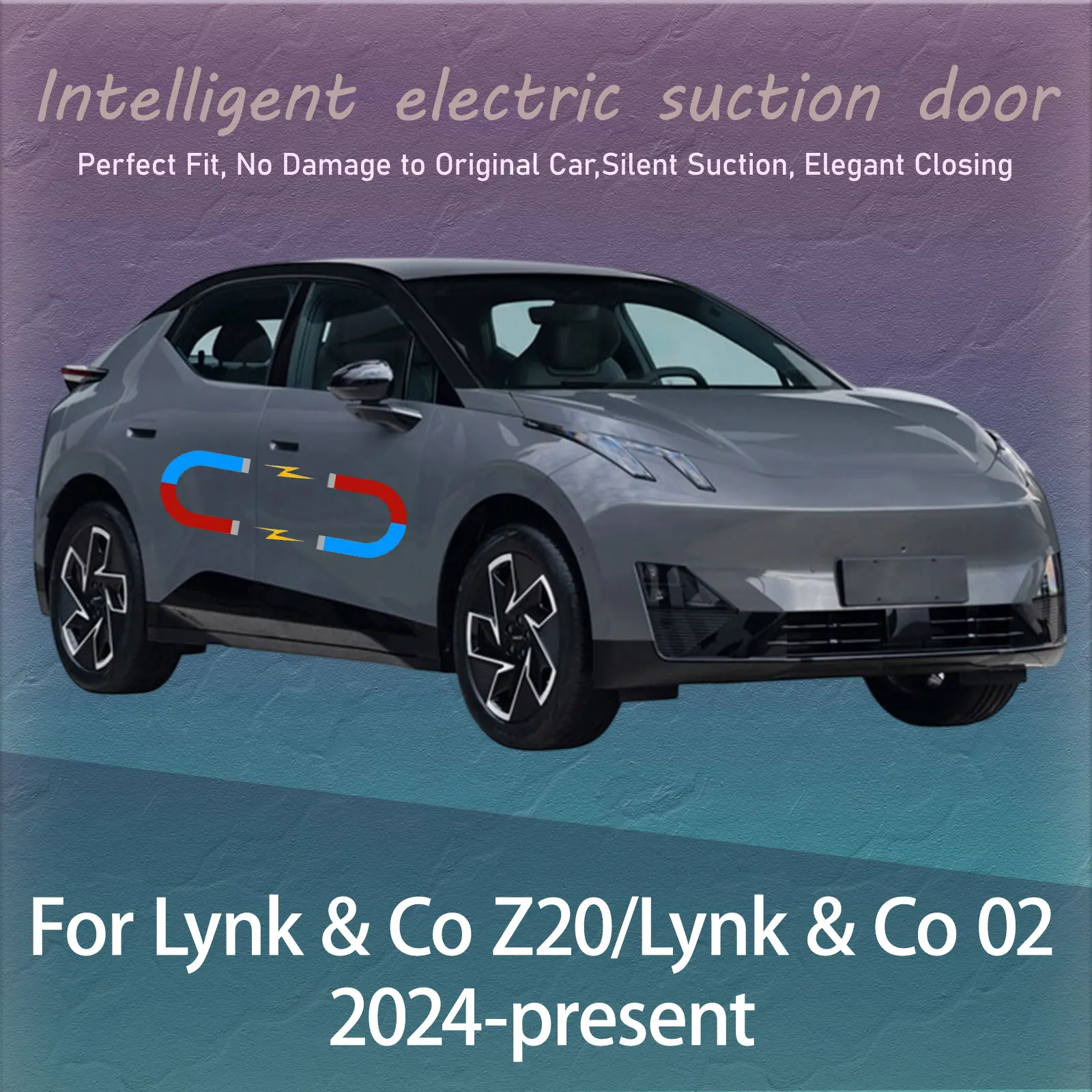 

Electric Soft Close Door Kit For Lynk & Co Z20/Lynk & Co 02 2024-present Auto Silent Anti-Slam Suction Door System Automatic