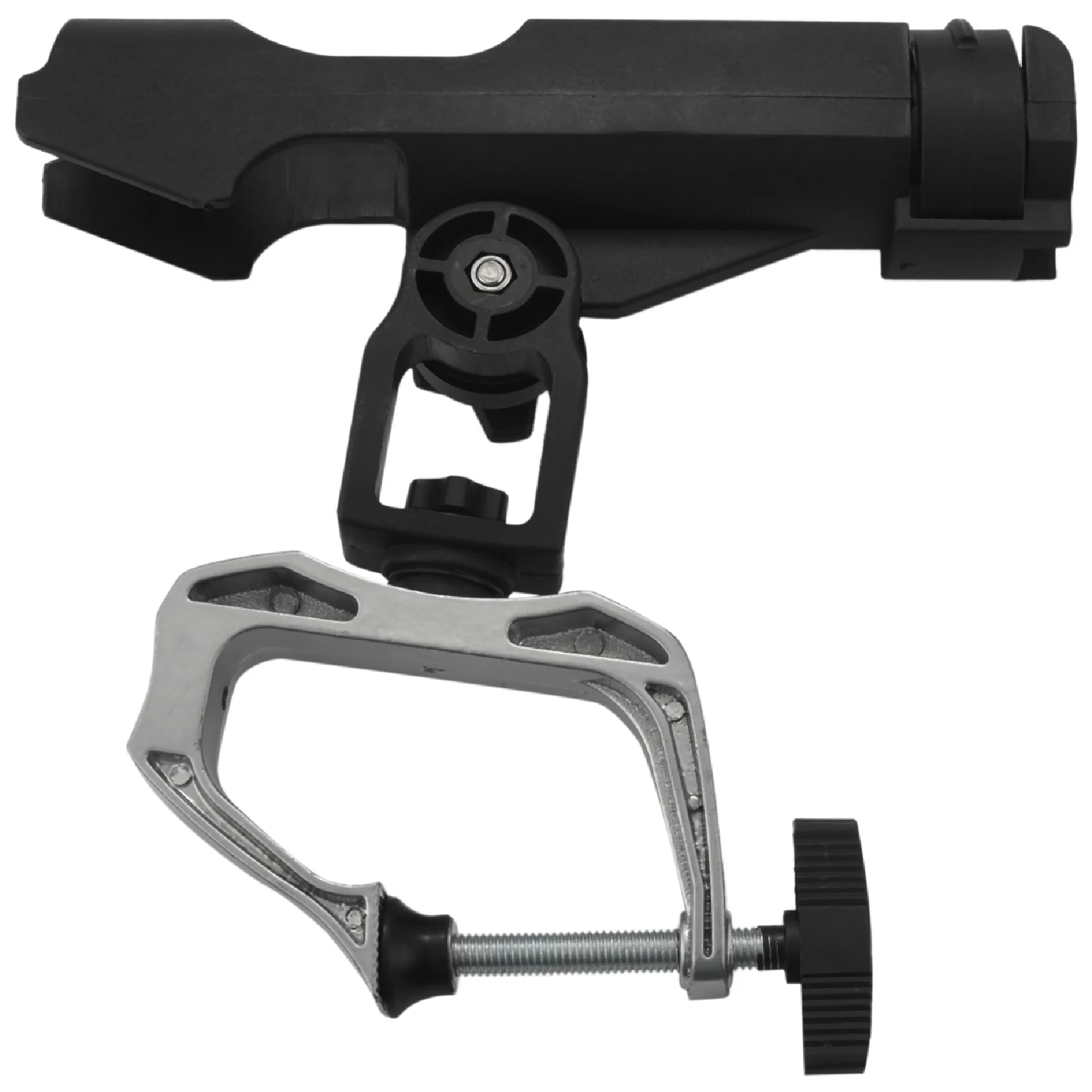 

2 упаковки, держатель для удочек для рыбацкой лодки с большим зажимом, регулируемые на 360 градусов стойки для удочек, складной держатель