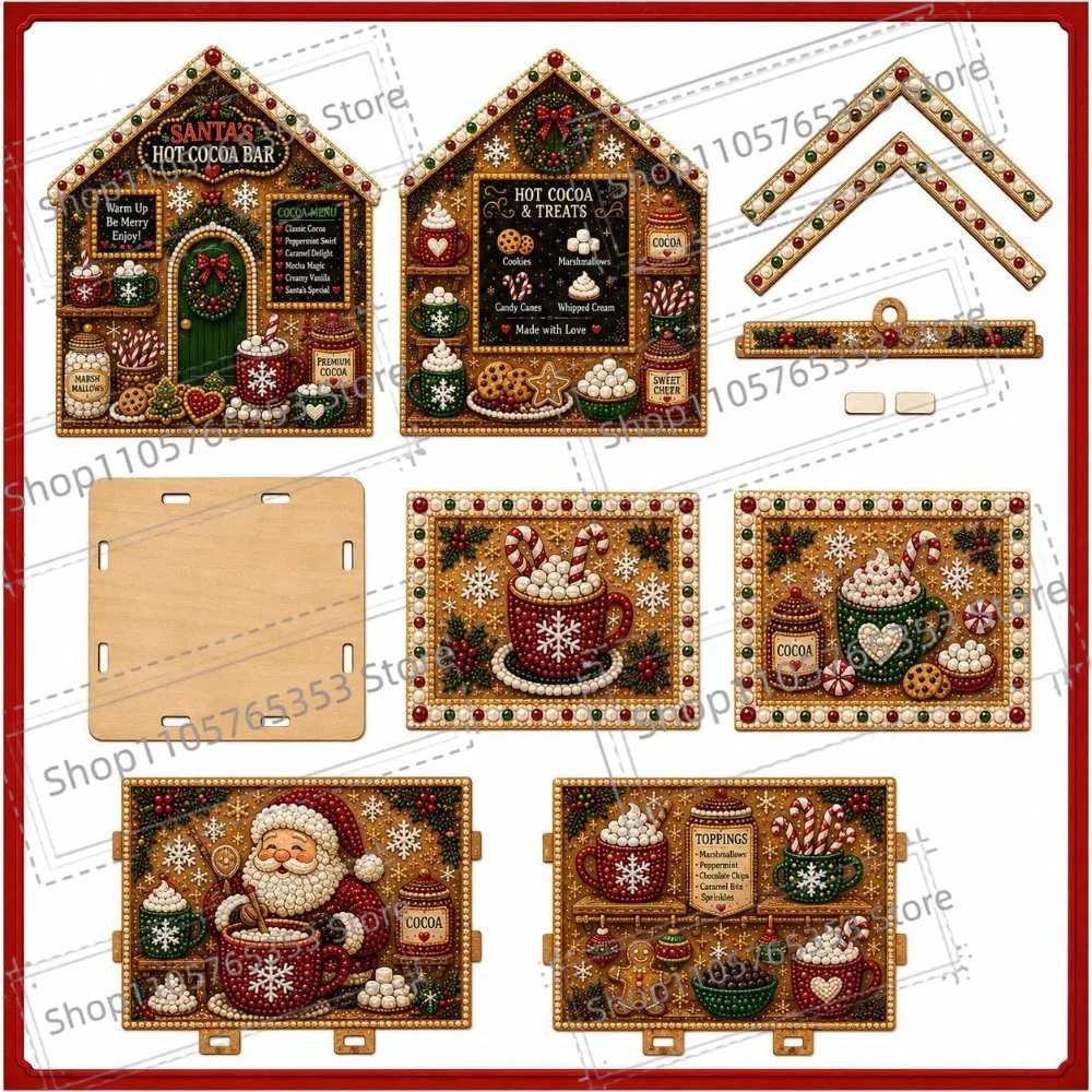 Christmas Cottage Pearl Kit 3
