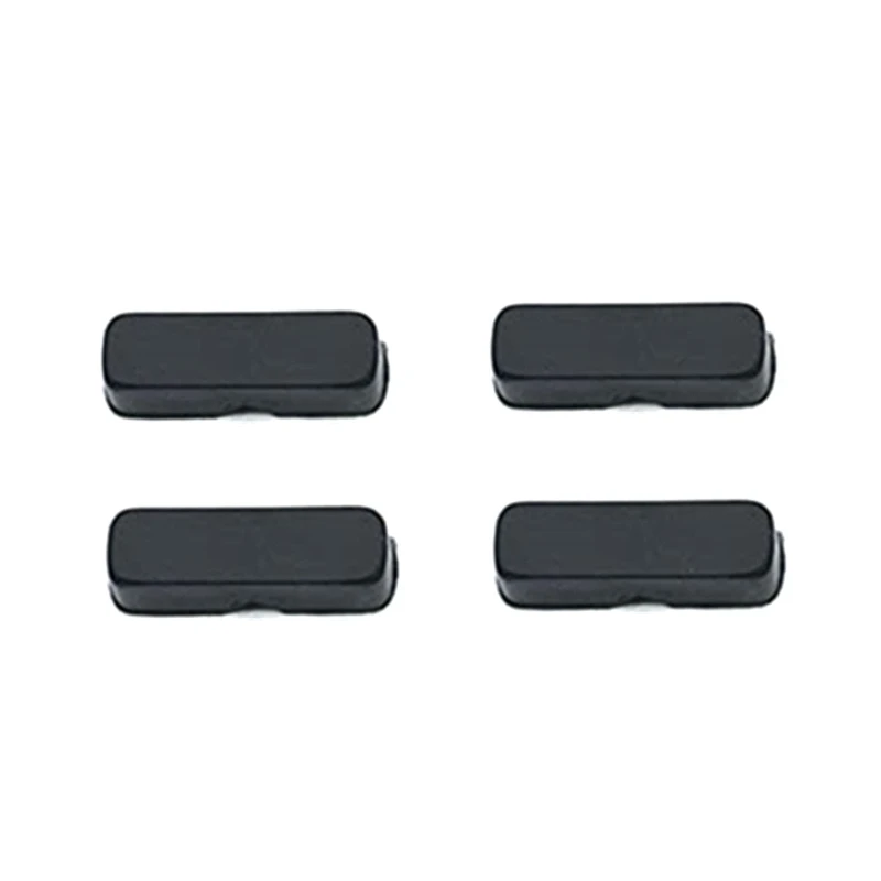 4pcs/Set Rubber Feet Replace For XBOX360 Slim XBOX ONE S/X Black Housing Case Rubber Cover Gaming Accessories Shockproof