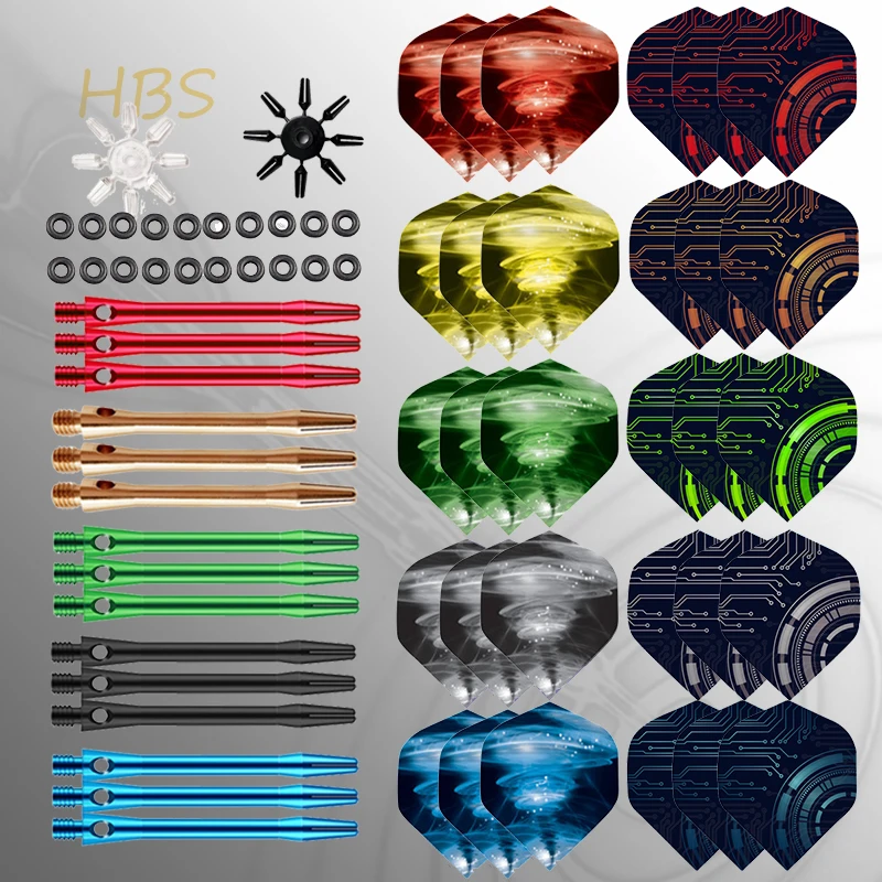 

Набор аксессуаров HBS Four Darts Value, 15 шт., стержень для дартса, стандартный хвост 30 шт., защита крыльев для дартса, 20 шт., противоскользящее уплотнительное кольцо