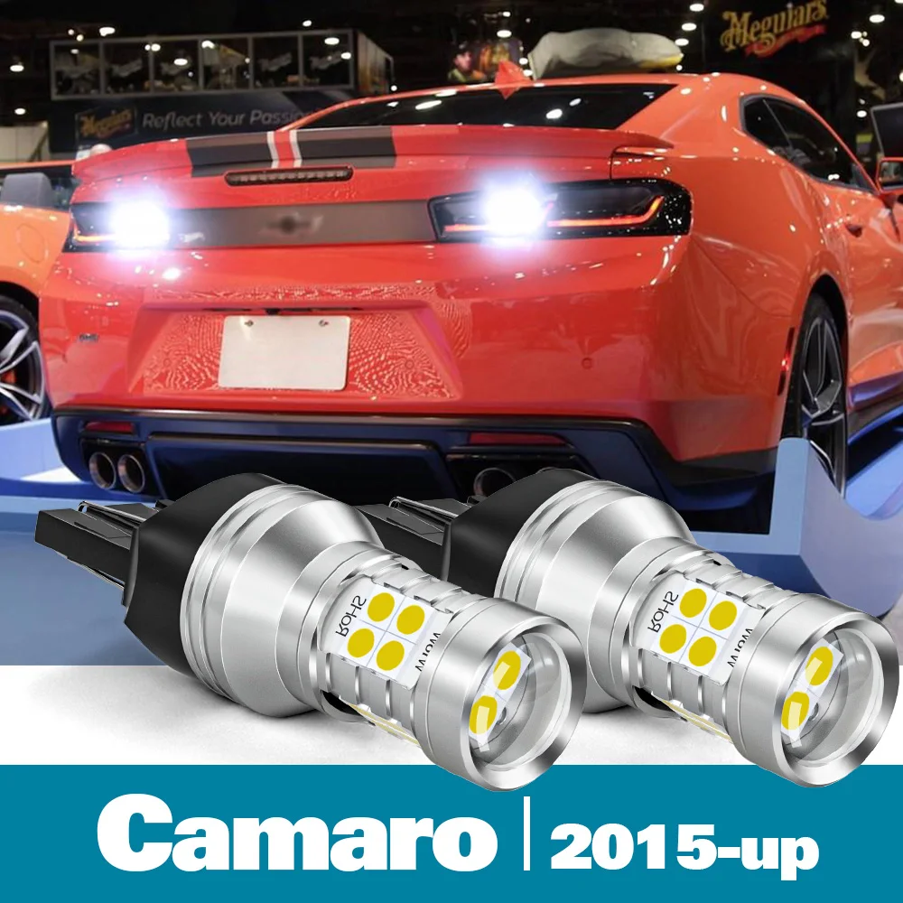 

2pcs LED Reverse Light For Chevrolet Camaro Accessories 2015 2016 Backup Back up Lamp