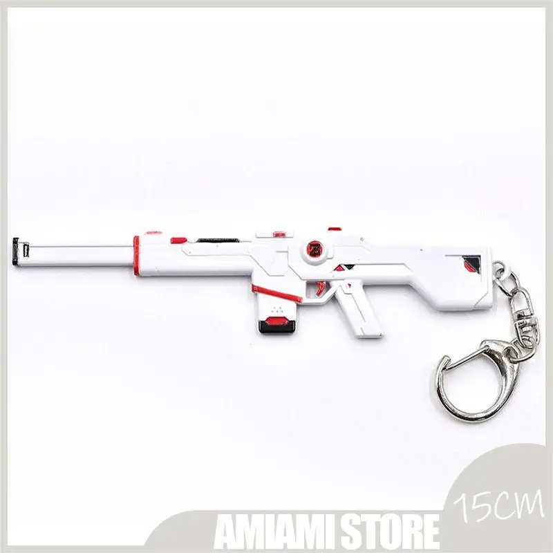 13cm Valorant Weapon Phantom SPECTRUM Skin Keychain Precision Work Plus Game Weapon Knife Alloy Model Samurai Sword Gift Toys