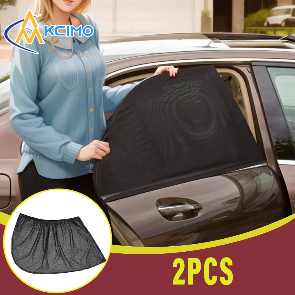 New Car Side Window Sun Shade Curtain UV Protection Breathable Mosquito Proof Summer Cover for Vehicle Windows