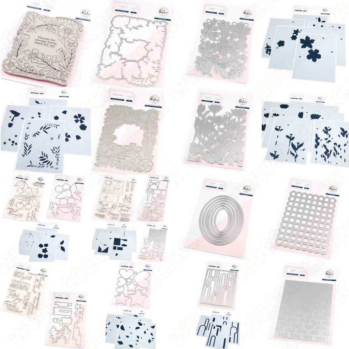 

Florals Bundle Frame Spring Rainbow Metal Cutting Dies Stamps Stencil Hot Foil DIY Scrapbook Diary Decoration Embossing 2025 Feb