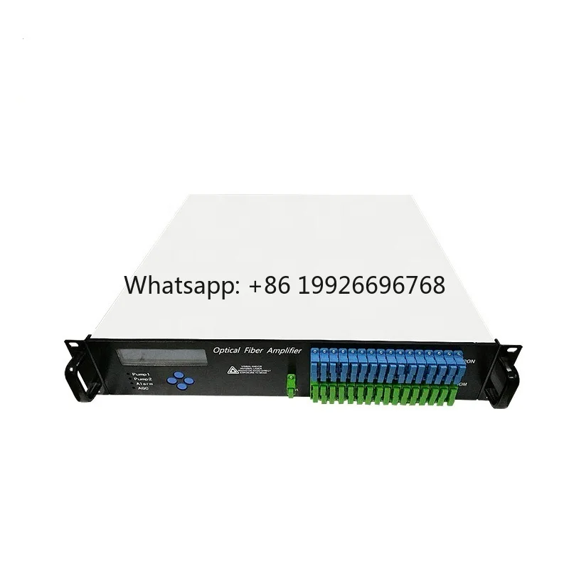 Hot Sale 32 Port 20dbm Optical Power Optic Fiber Catv Wdm Edfa Optical Amplifier with Wdm