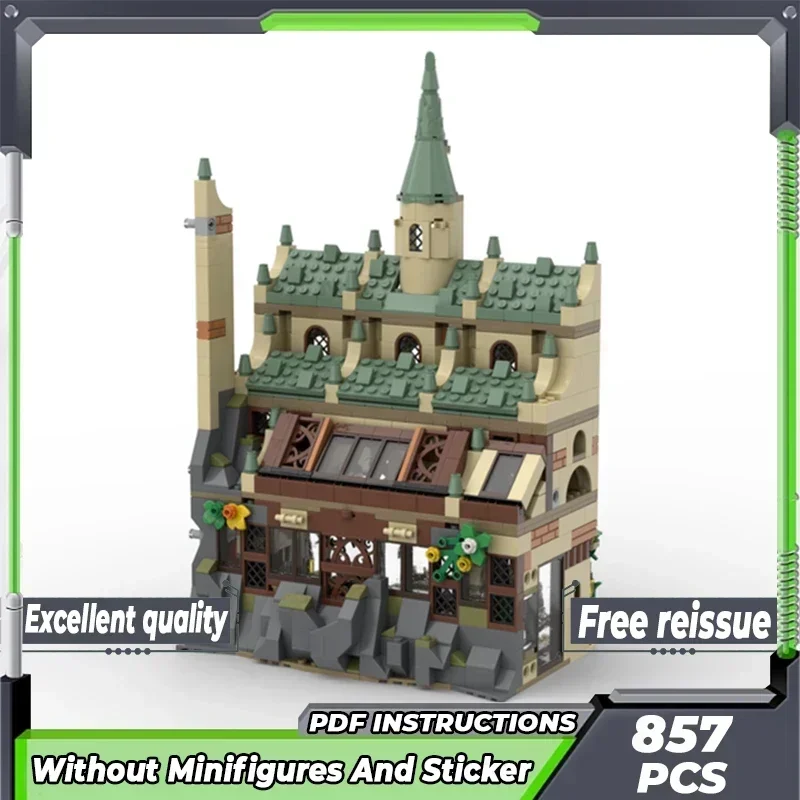 

Modular School Movies Model Moc Building Bricks Greenhouse And Roof Technology Blocks Gifts Christmas Toys DIY Sets Assembly