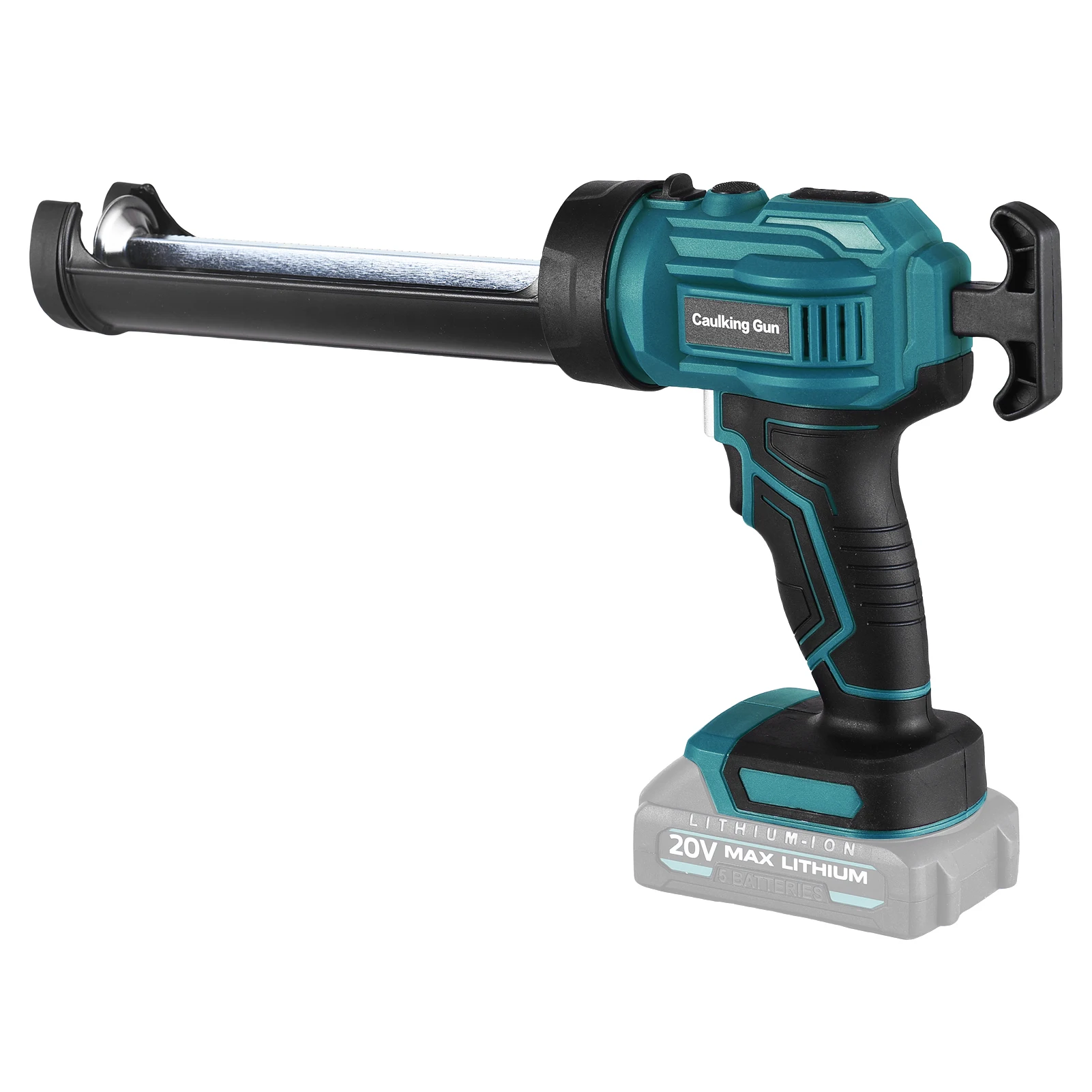 آلة السد اللاسلكية 20 فولت مجموعة أدوات السد الكهربائية المحمولة باليد 4 سرعات قابلة للتعديل وتصميم ضوء LED لملء الختم #4