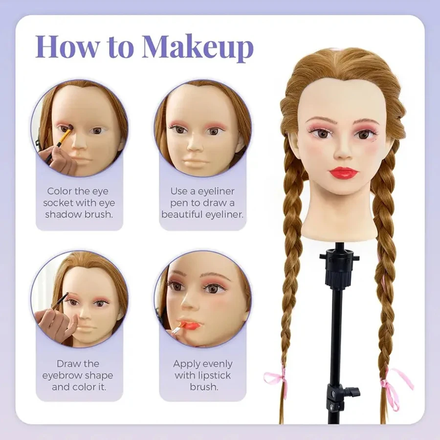 Thumbnail 4 - #77 Best Mannequin Hair Styling Heads to Buy In 2026