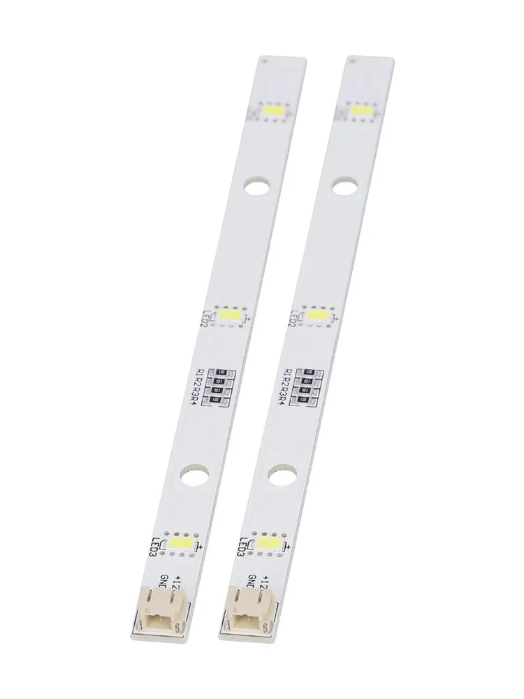2PCS LED ตู้เย็นแถบไฟสําหรับ Rongsheng E 349766   MDDZ162A 1629348   ทัศนวิสัยที่เพิ่มขึ้นและติดตั้งง่าย