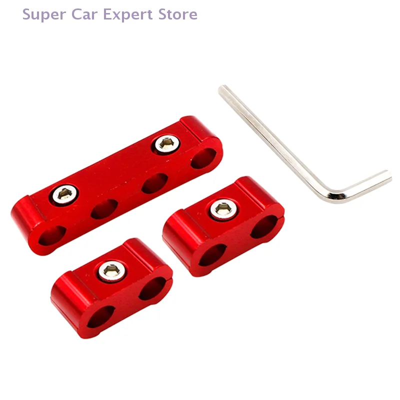자동차 점화 플러그 전기 와이어 클램프 분리기 라인 점화 케이블 클립 자동 장식 3pcs 8MM/9MM/10MM 자동차 액세서리