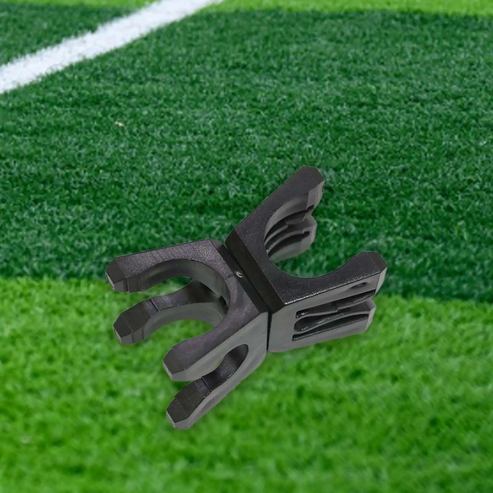 Football Training Flag Pole Clip Rotating Garden Flag Pole Clips Buckle Training Football for Sports Warning Soccer Training