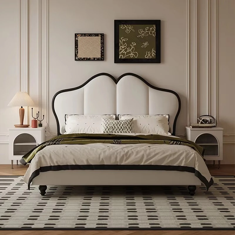 Soft high-end luxury modern style bedroom furniture set luxury king bed classic modern soft queen bed
