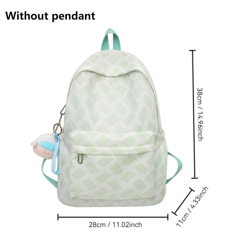 New Lightweight Double Shoulder Bag Large Capacity Student Women\'s Junior Senior High School Backpack Bookbag