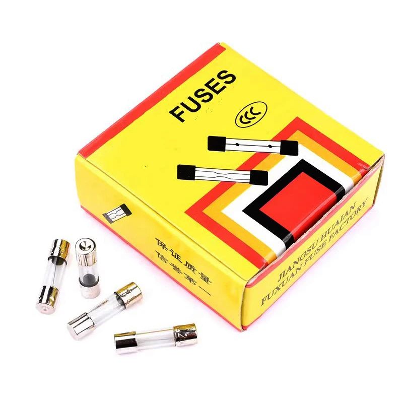 0.1A 0.2A 0.5A 1A 2A 3A 4A 5A 6A 7A 8A 10A 12A 15A 20A 30A 5*20MM 6*30MM Glass Fuse Fast Fuse 250V Quick Blow