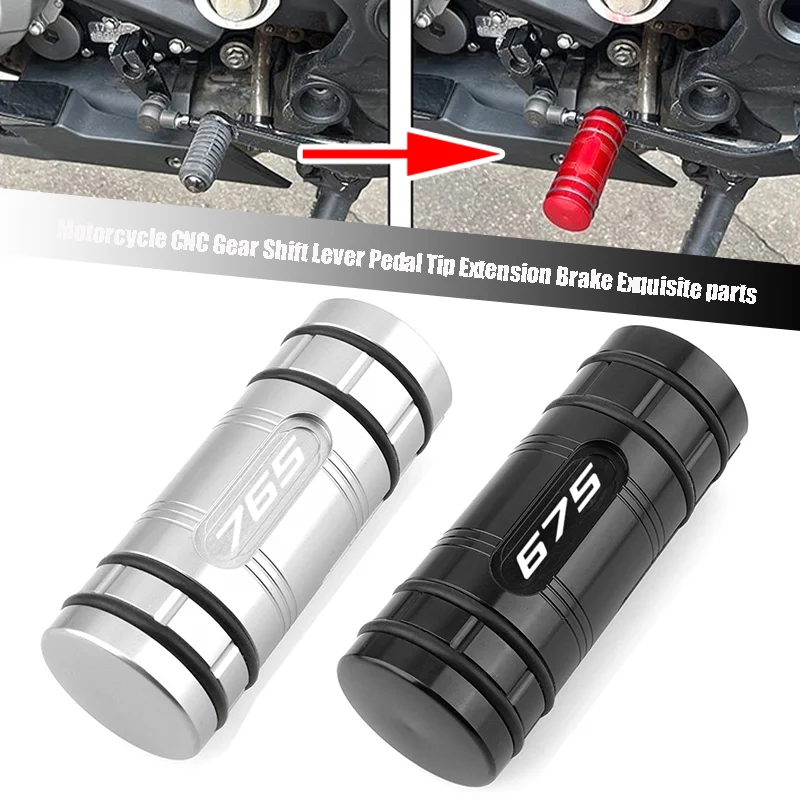 

Motorcycle Gear Shift Lever Tip Extension Enlarger Pedal For Triumph Street Triple 765 RS /S/R 675 Trident 660 Tiger 900 GT800