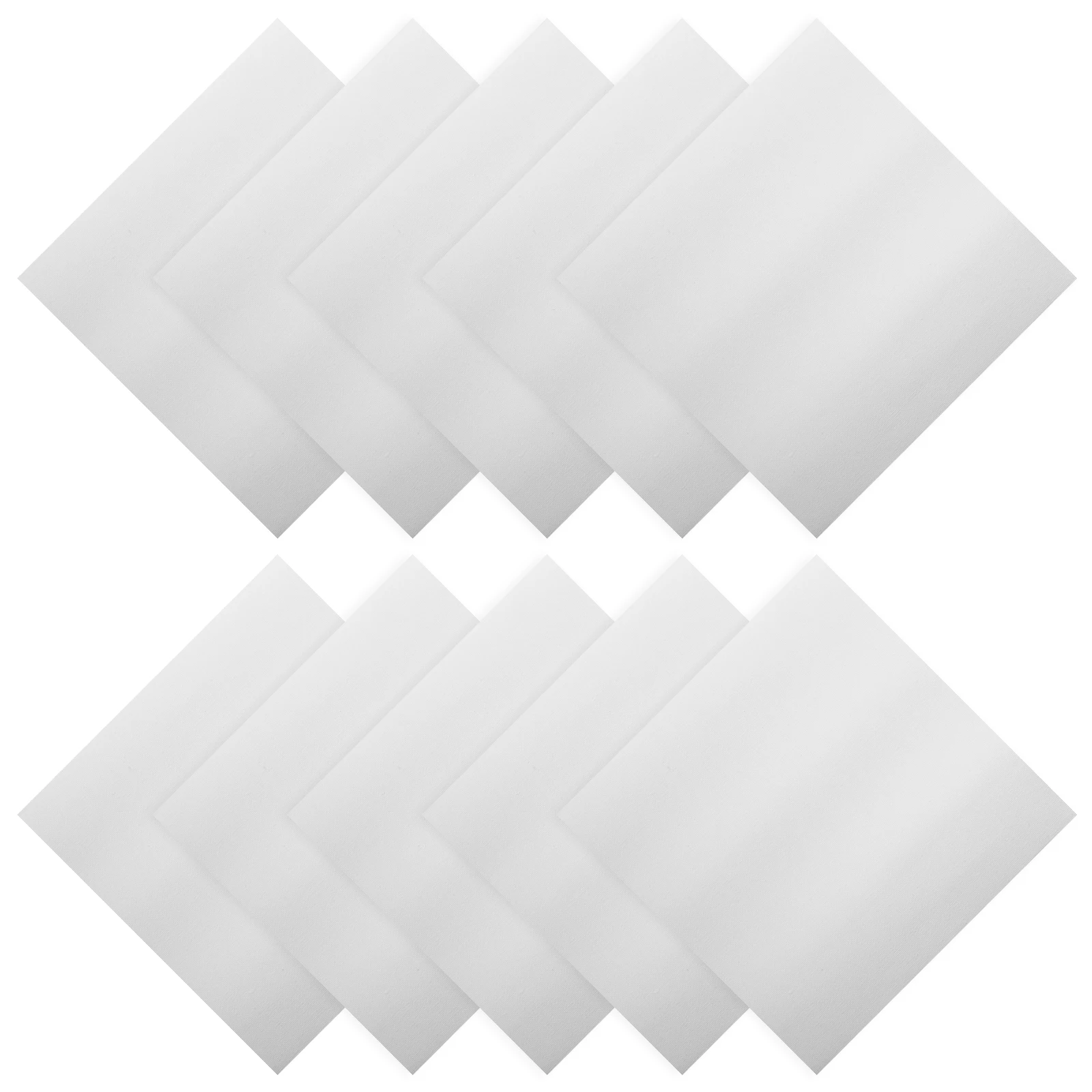 

10 Pcs Oil Canvas for Painting Bulk Board Boards White Blank Canvases Frame Child