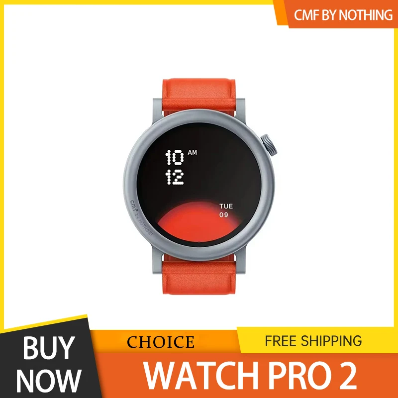 Cmf By Nothing Watch Pro 2 Bluetooth Smart Electronic Bracelet Watch Call Custom Waterproof Pedometer Watch For Andriod/Iphone