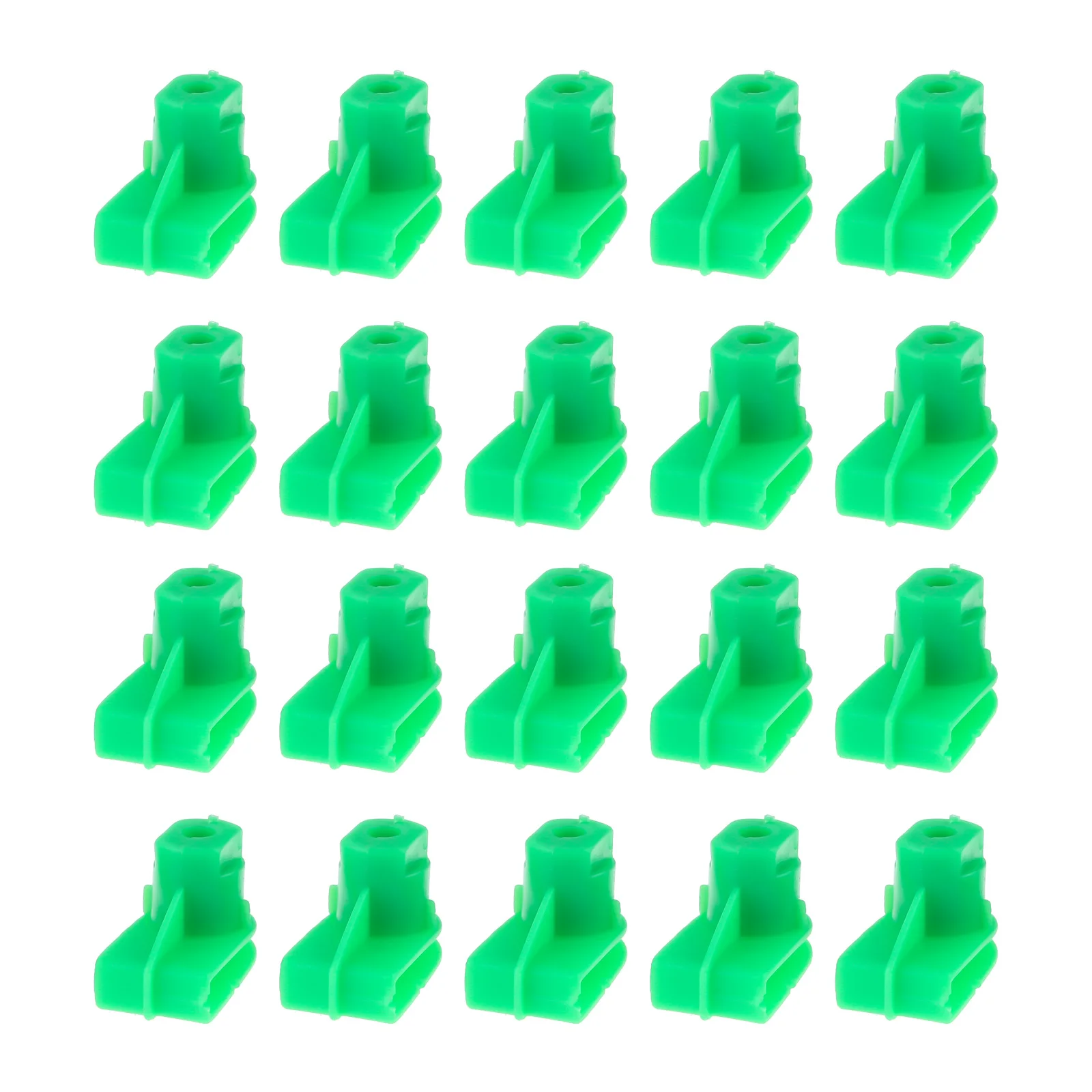 20Pcs Green Plastic… - image