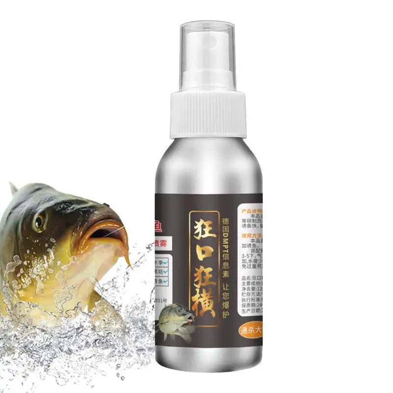 Fishing Baits Attractants Spray 120ml Lures Liquid Attractant Scent For River Freshwater Fish Effective Attract Fishing Supplies