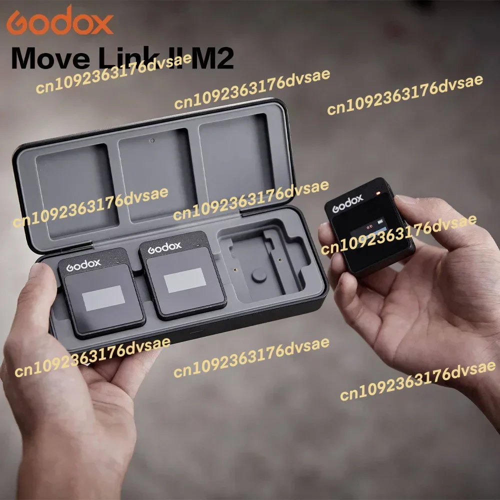 NEW Mic MoveLink II M2 2.4GHz Wireless Lavalier Omnidirectional Microphone Transmitter Receiver for Phone DSLR Camera