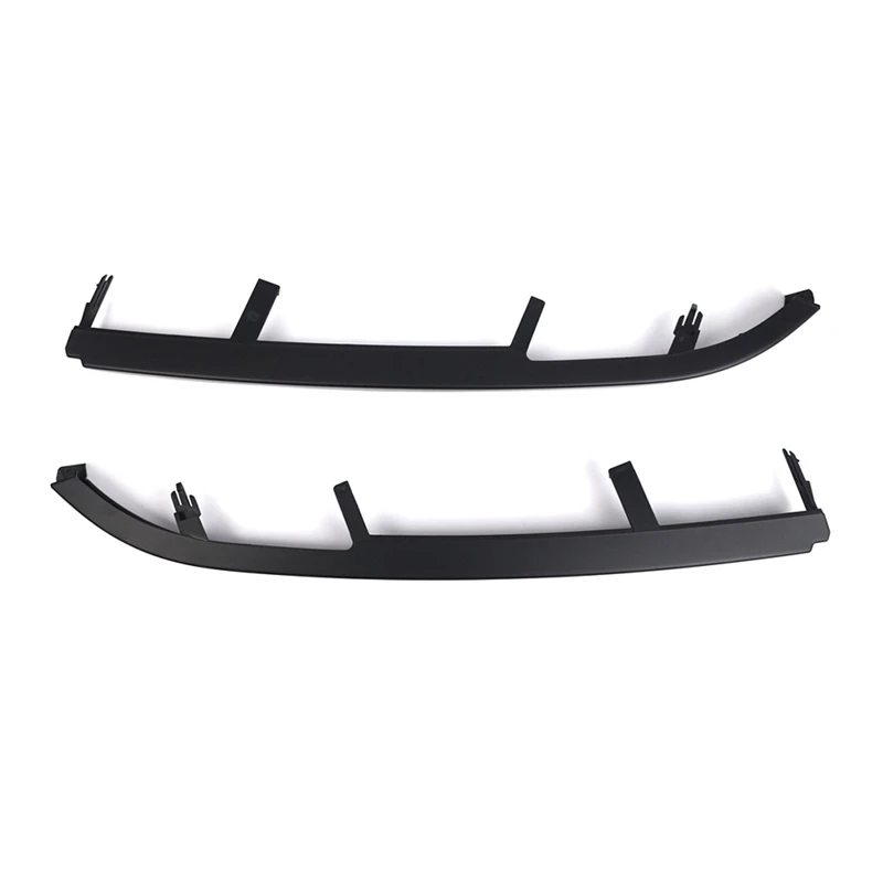 

Car Front Under Headlight Molding Cover Trim Fit For BMW E46 3 Series 1998 - 2001 51138208485 51138208486 Black ABS 2 PCS