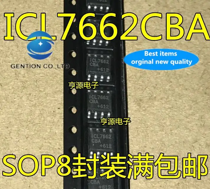 

10pcs 100% orginal new in stock ICL7662 ICL7662CBA ICL7662IBA SOP8 chip