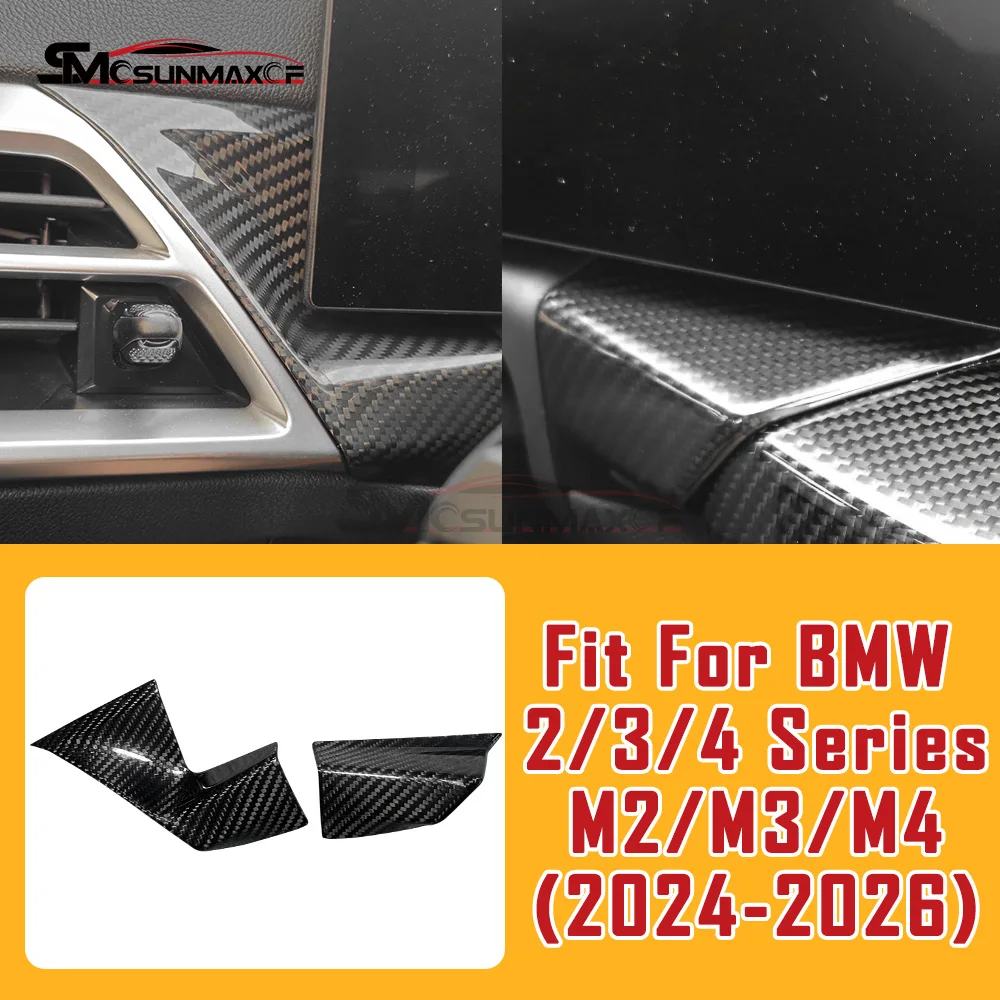 2026 For BMW 2 3 4 Series G42 G87 G20 G21 G80 G81 G22 G23 G26 G82 G83 Authentic LHD Car Center Display Screen Side Panel Sticker