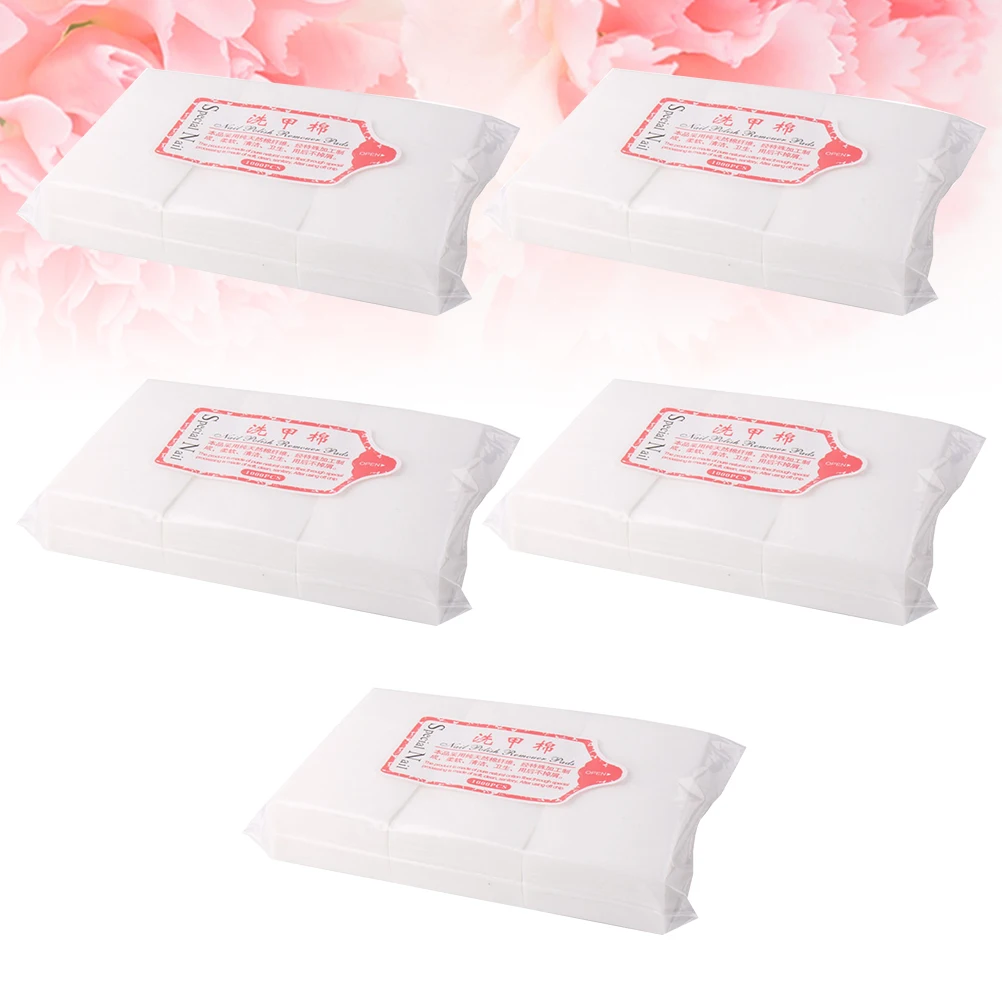 3000 Stück Premium-Nagellackentferner-Pads, starke, weiche Einweg-Harttücher für Gel-Nagelkunst-Entfernung, Salon- und Heim-Maniküre-Pflege