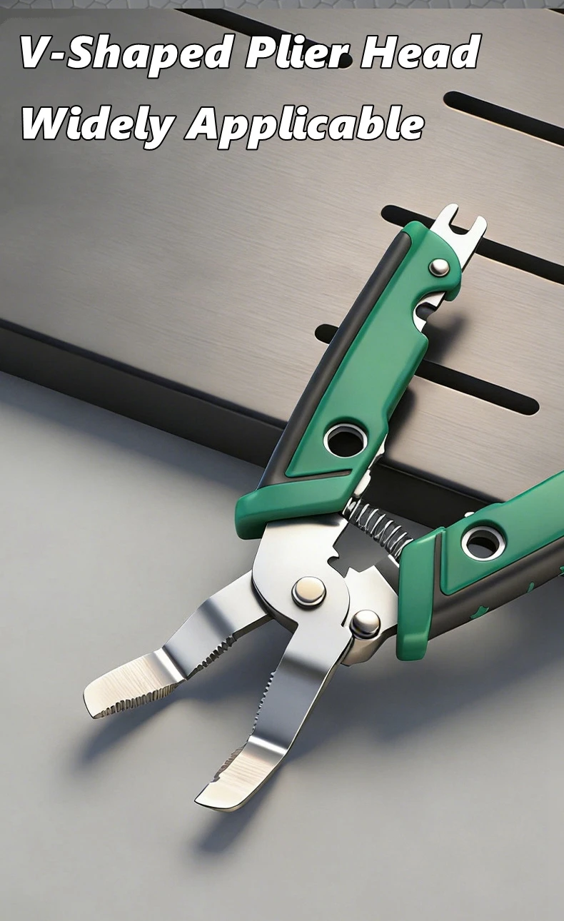 Panel Clip Removal Plier For Auto Trim Removal Rivets Pry Puller Multifunction For Gripping Cutting Stripping Hex Wrench Tool