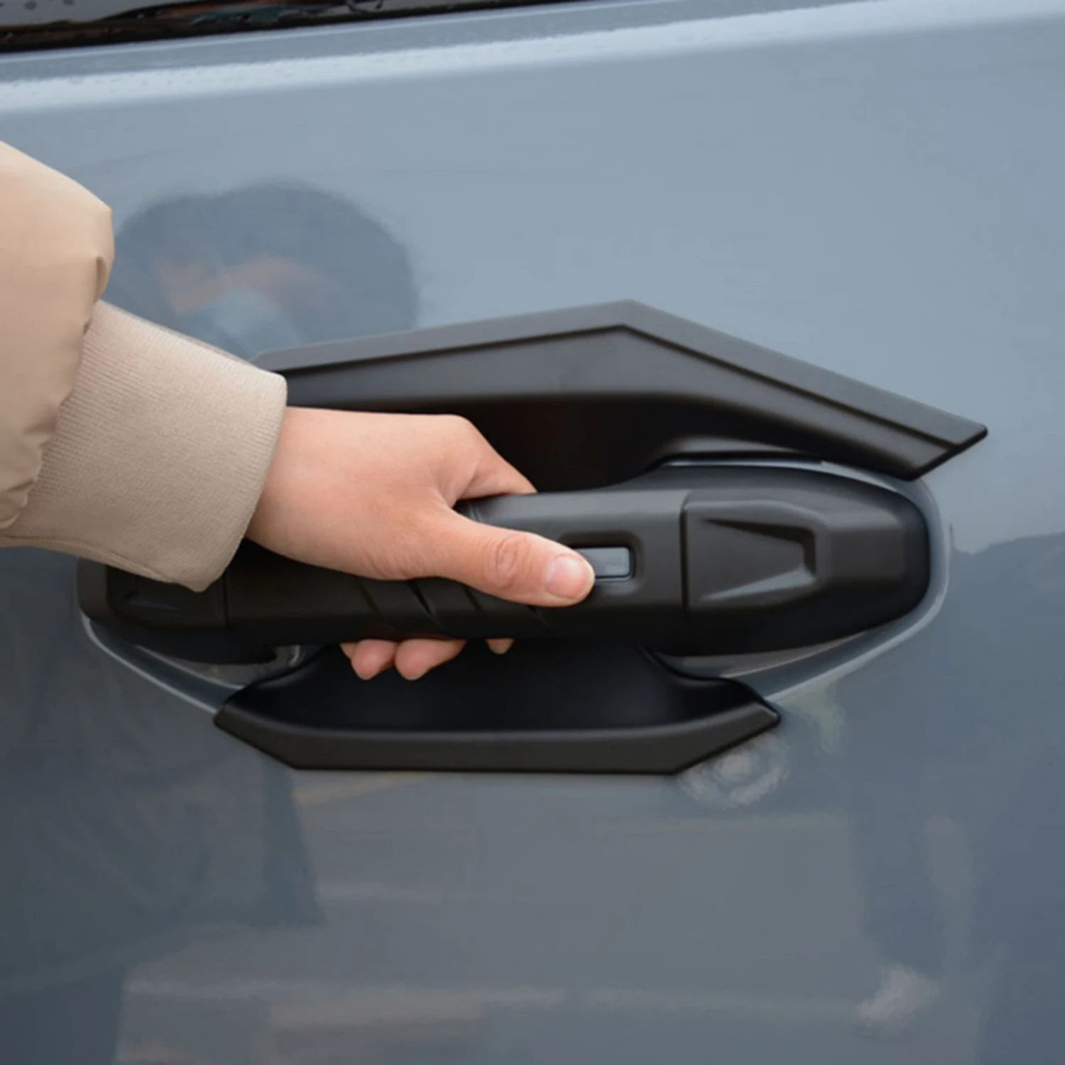 

For Jetour Traveller T2 2023 2024 2025 Car Accessories ABS Plastic Car Door Handle Bowl Cover Trim 8pcs