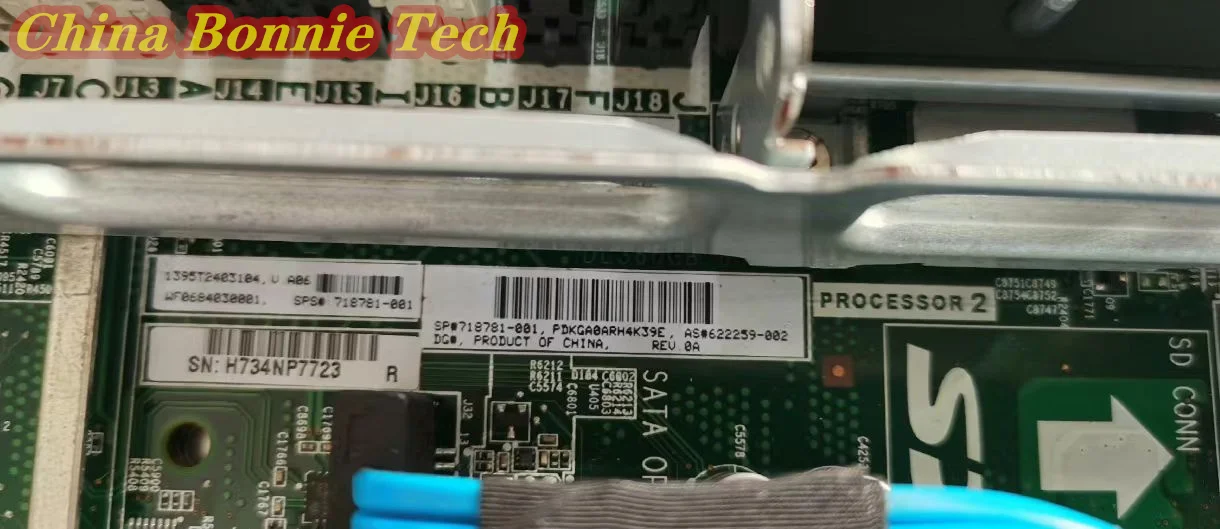 732150-001 622259-003 718781-001 622259-002 for HP ProLiant DL360P Gen8 Server Motherboard