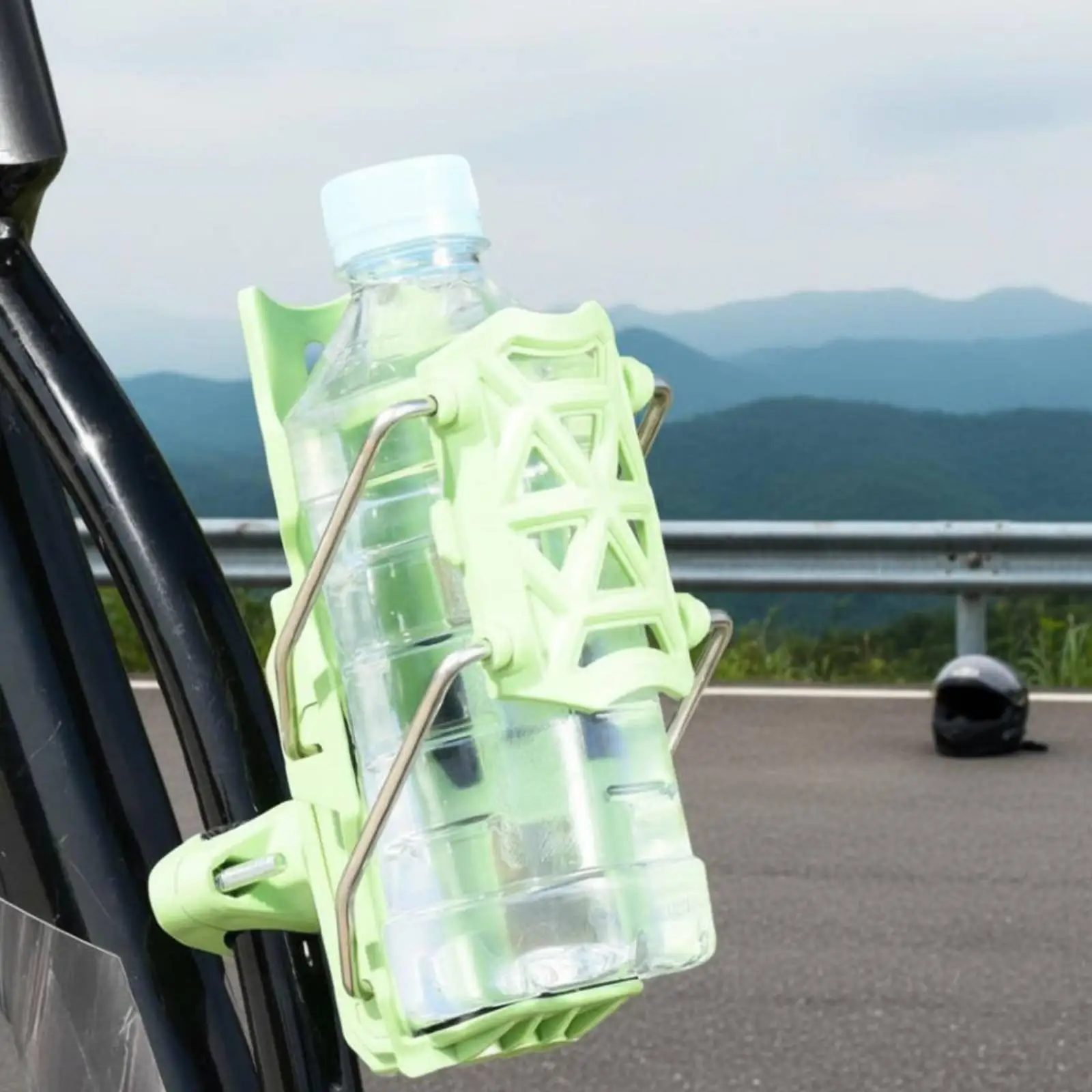 Beverage Holder Stable Cup Mount Anti Slip Drink Cage Fast Tool Free Install for E Bike Commutes and Moto Touring
