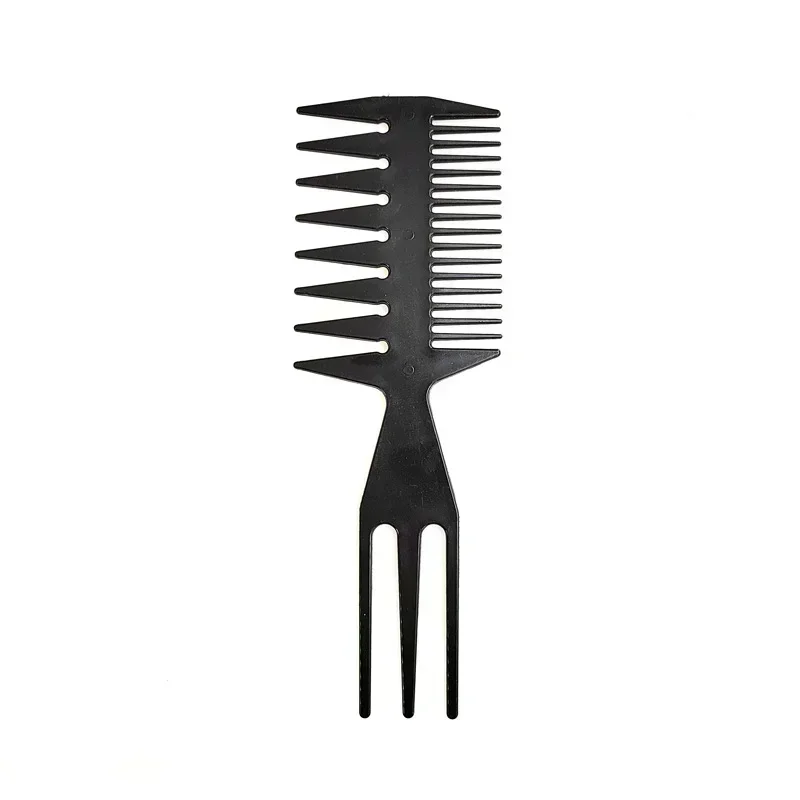 3-In-1 Plastic Combs Thin Wide Tooth Detangling Hair Comb for Women Anti-static Comb for curly hair Hairdressing Styling for Men