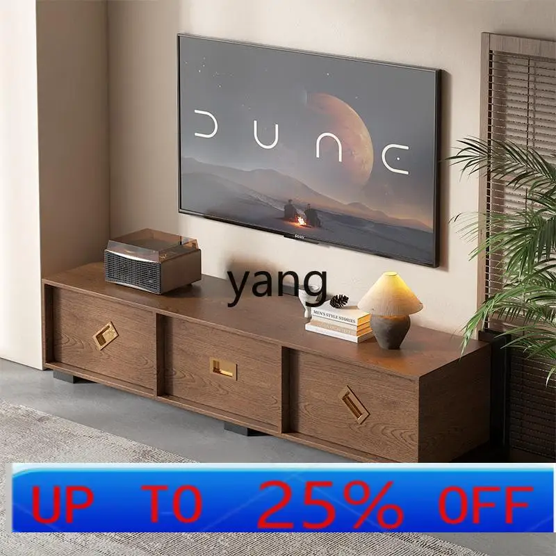 

Lcx Solid wood home TV cabinet High-grade ash wood locker