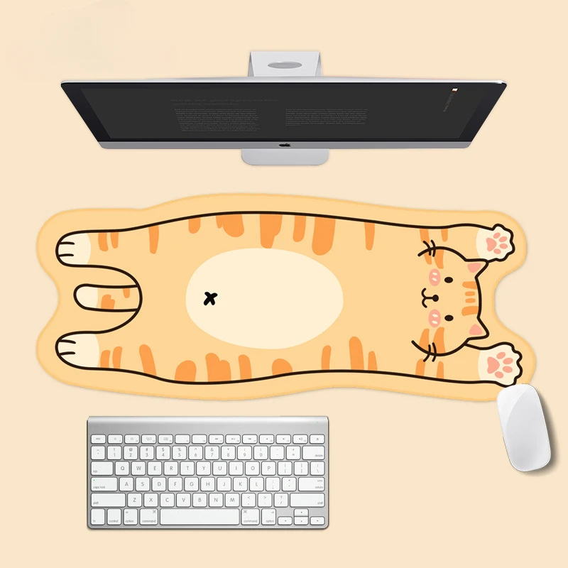 Large Gaming Cute Mouse Pad Pink Print Mousepad XXL 3d Extended Pad Mouse Gamer PC Computer Mousepad Girls