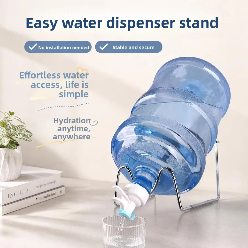 逆さ水筒スタンド飲料水ディスペンサー収納ラックプラスチック製キッチン整理ツール