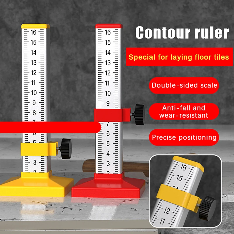 0-160mm Aluminum Alloy Tile Leveling Ruler High Precision Horizontal Bubble Ruler Adjustable Engineers Measuring Tool