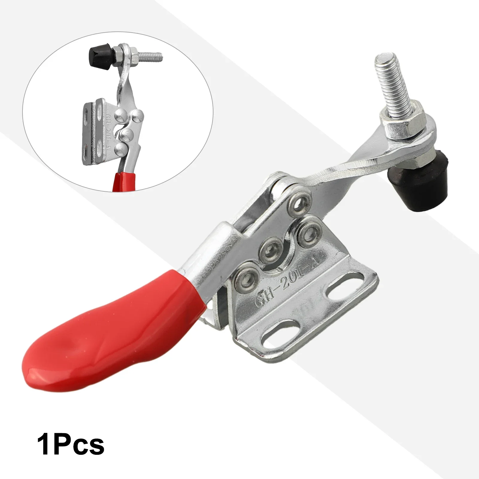 

1 Pc Toggle Clamp GH-201A Quick Release 80mm Accessories Carpentry Quick Clamp Tools Woodworking Woodworking Tools