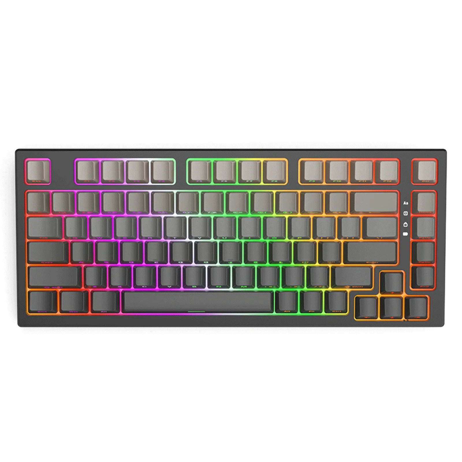 

75 layout mechanical keyboard 3 modes keycool Y75 bluetooth/2.4g/ type c wired pbt keycaps rgb hotswap gaming device