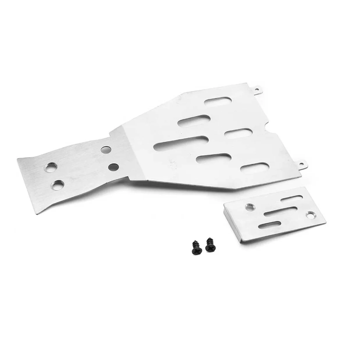 Stainless Steel Skid Plate Chassis Armor Protector Guard for TRAXXAS1/10 FORD F-150 RAPTOR