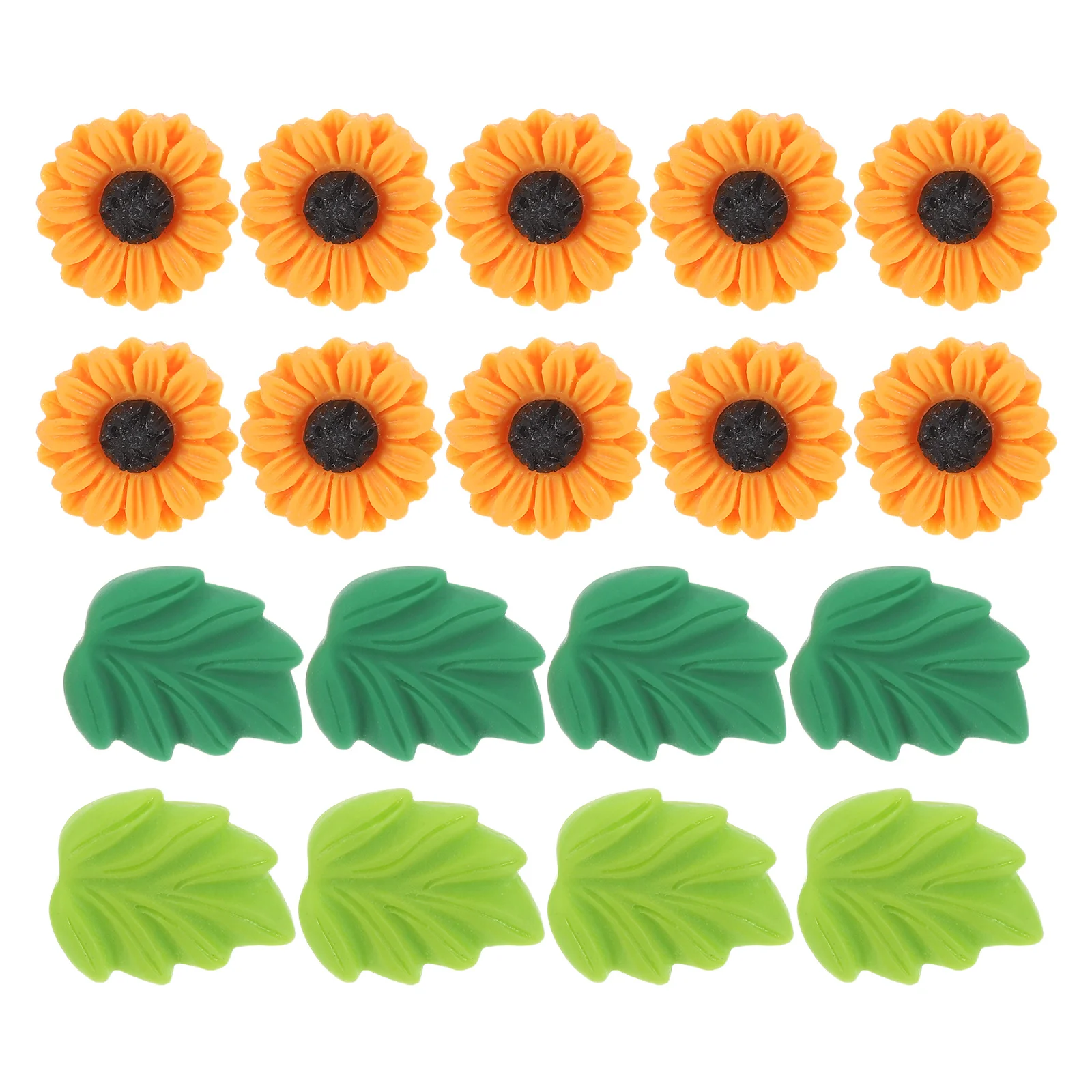

40Pcs Sunflower Leaf Thumb Tacks Decorative Push Pins for Cork Board Bulletin Board Photo Poster Display Wall Hanging Tacks