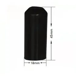 Heat Shrink Tubes Warm Shrink End Cap -55ยฐC - +125ยฐC 10.4 MPa 10pcs 15KV/mm Black For Cable End For Power Cables