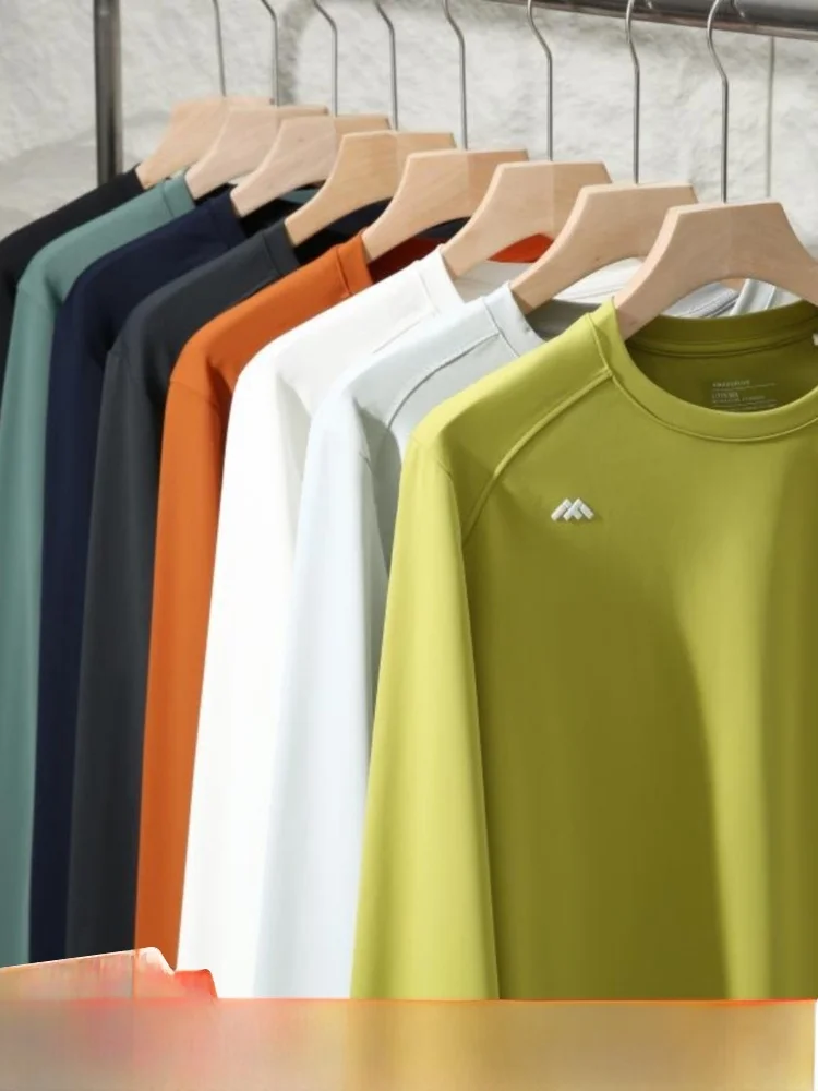 

Leavo Johnson High End Осень Зима Мужчины Женщины Спорт Fitn Повседневный Высокоэластичный Дышащий Длинный Свек T irt